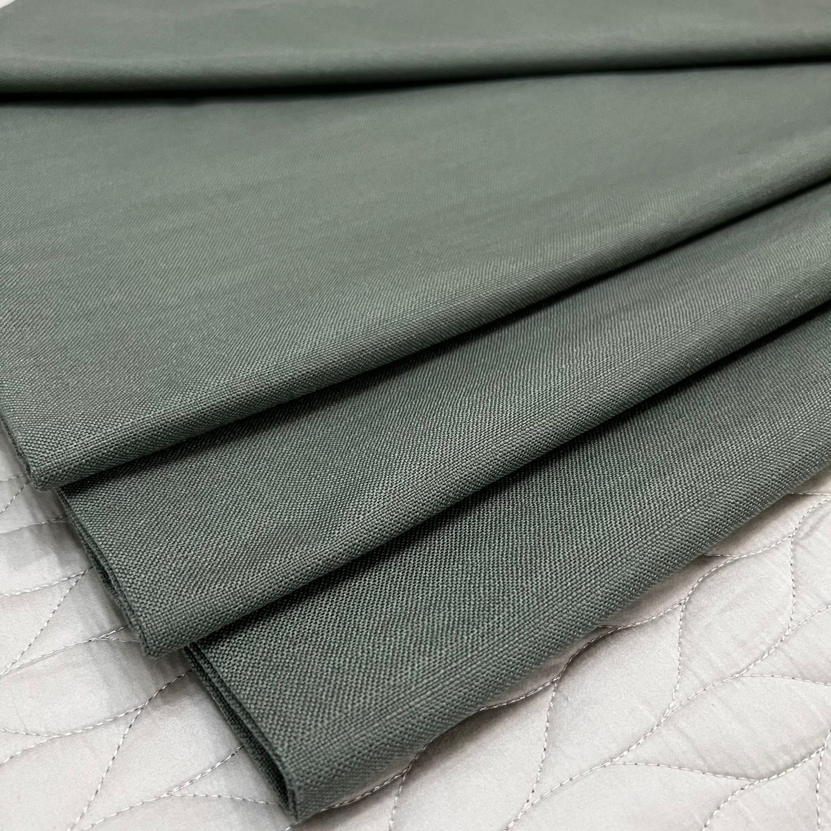 Peseira Dupla Linho Verde